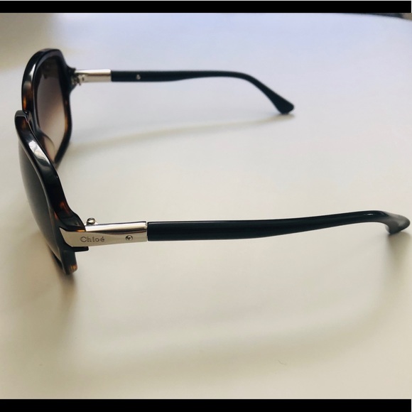 Chloe Tortoise Shell Sunglasses - Picture 4 of 6
